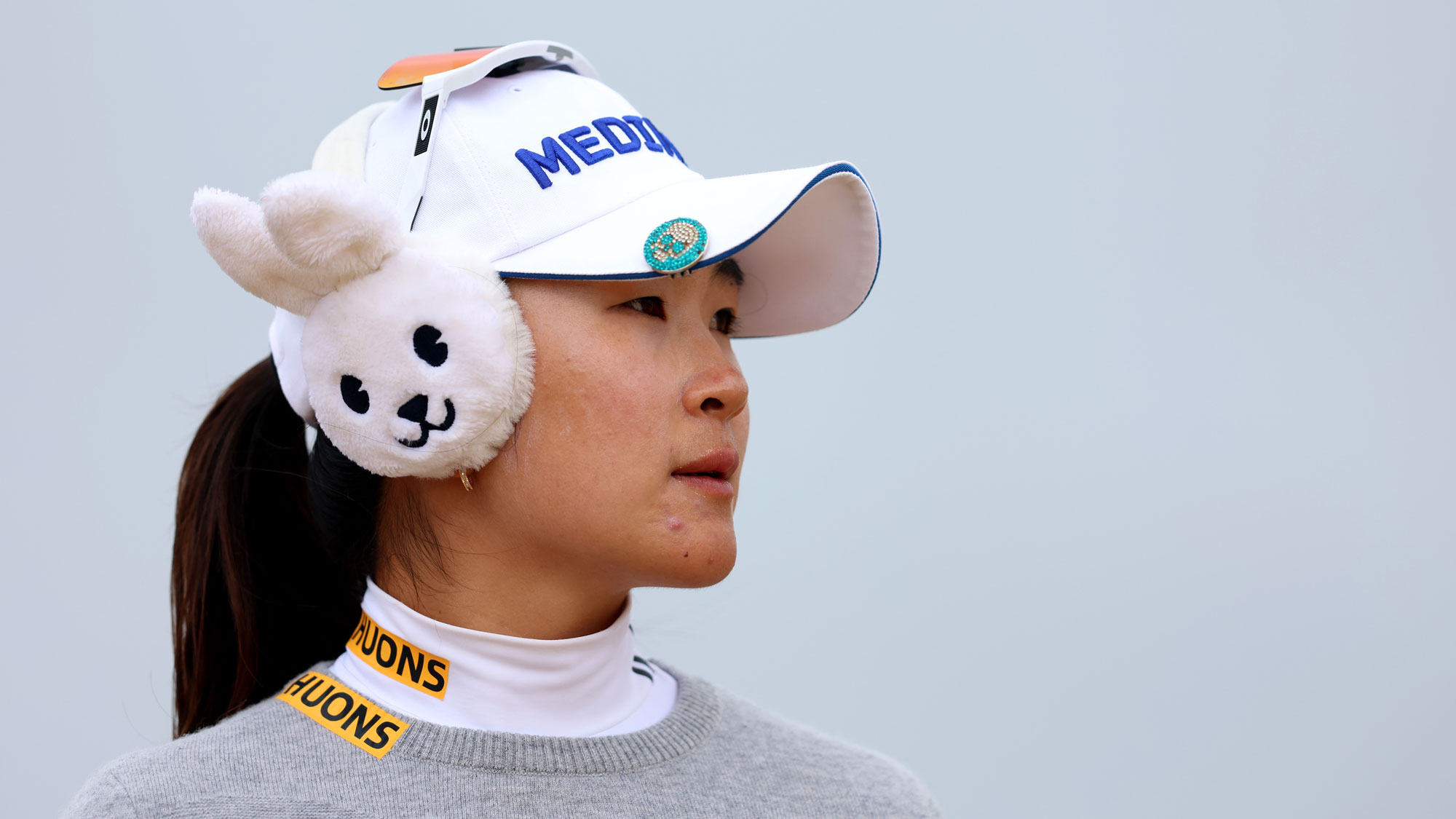 A Lim Kim of South Korea during the second round of the ISPS HANDA Women's Scottish Open 2026 at Dundonald Links Golf Course on July 24, 2026 in Troon, Scotland.