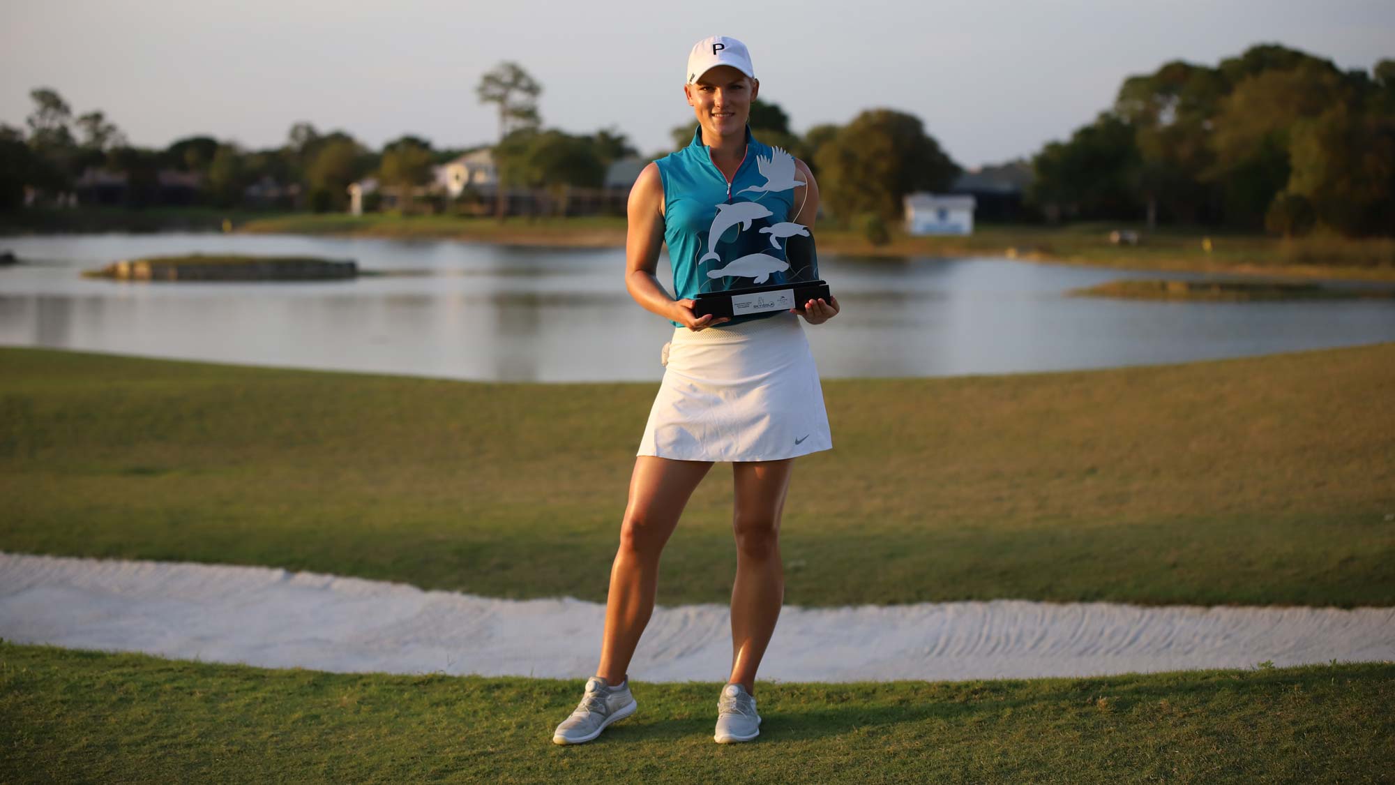 Alana Uriell with trophy