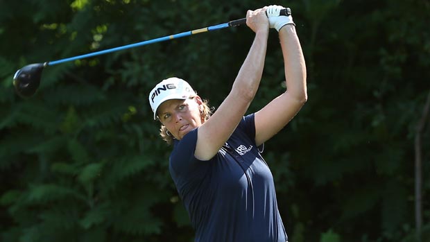 Wendy Ward during the first round of the 2012 U.S. Women's Open