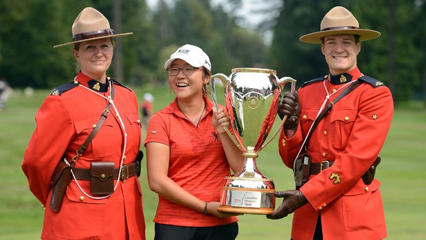 Lydia Ko during the final round of the 2012 CN Canadian Women's Open