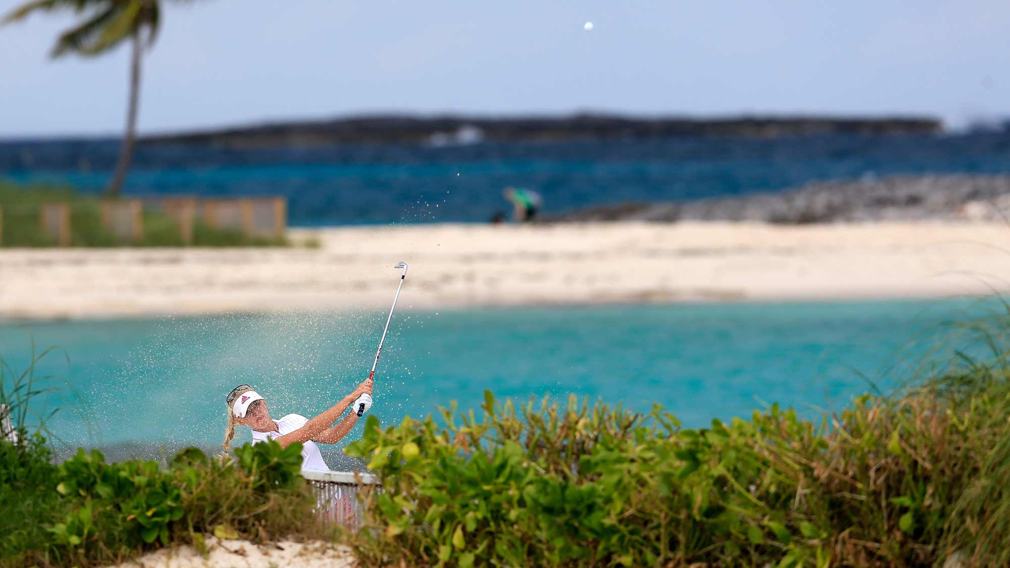 Jessica Korda during the second round of the 2014 Pure Silk Bahamas LPGA Classic