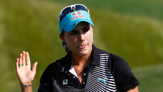 Lexi Thompson during the first round of the 2014 Yokohama Tire LPGA Classic