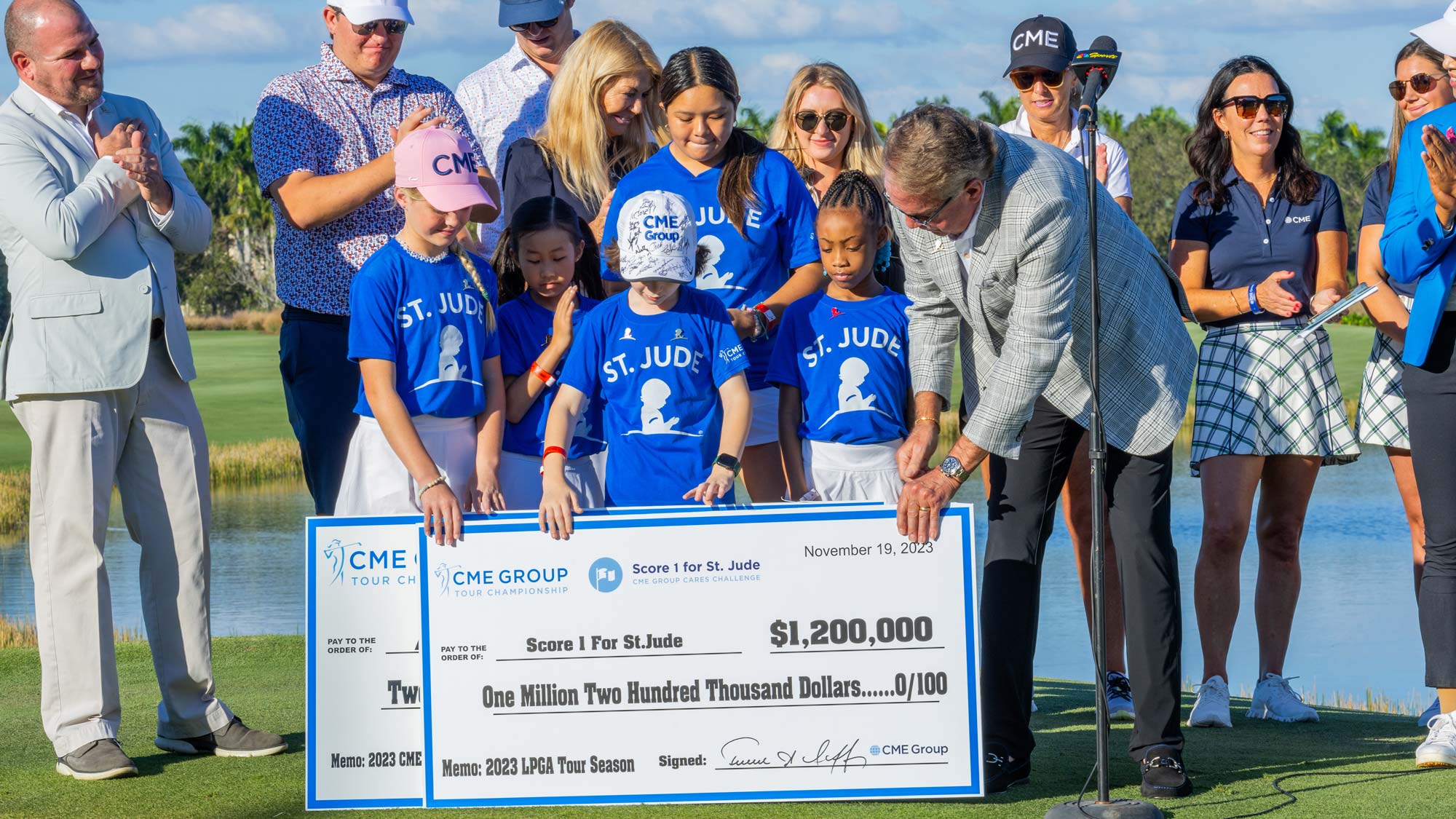 2023 CME Score 1 For St. Jude Check Presentation