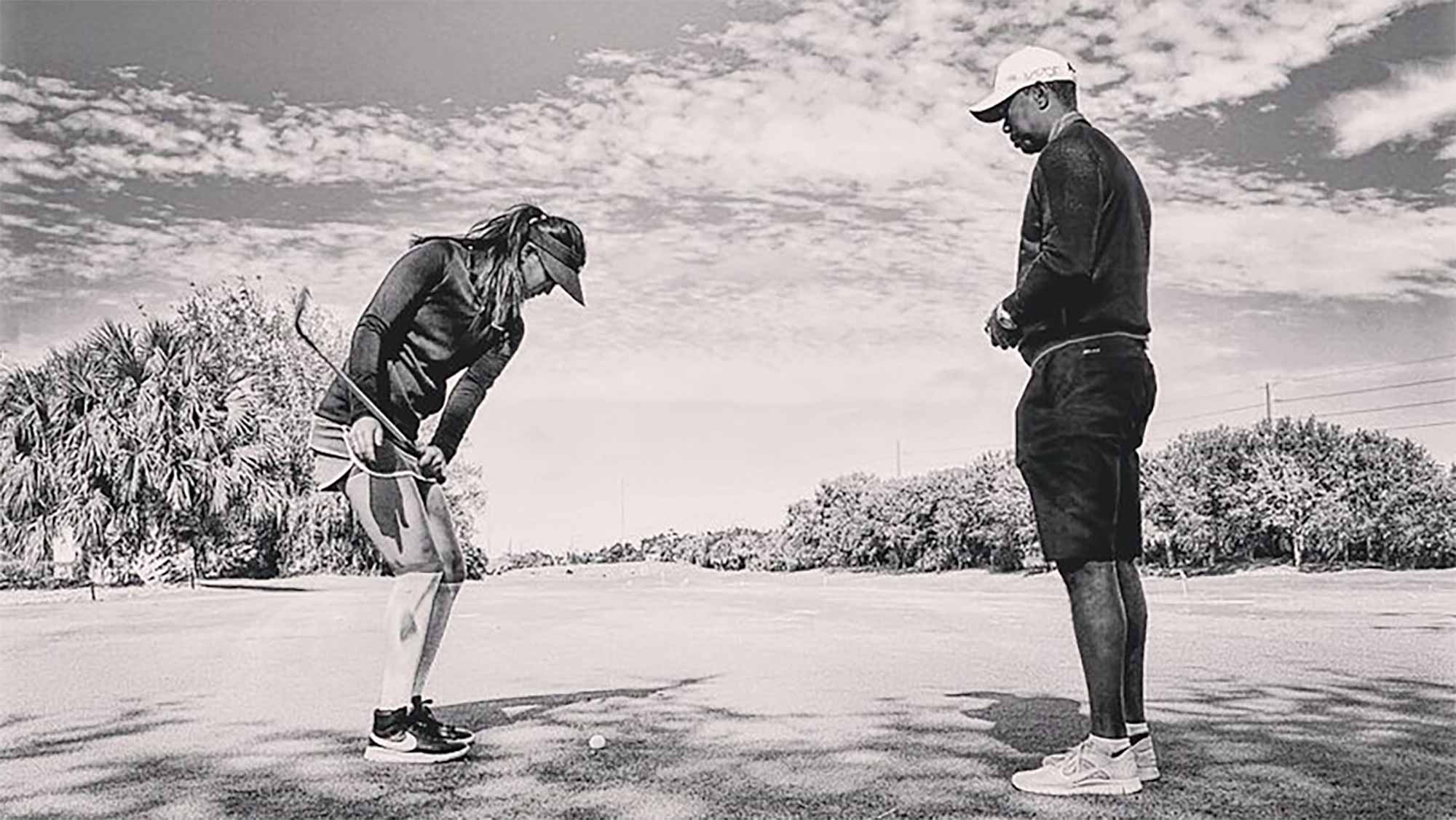 Michelle Wie Teams Up With Tiger Woods LPGA Ladies