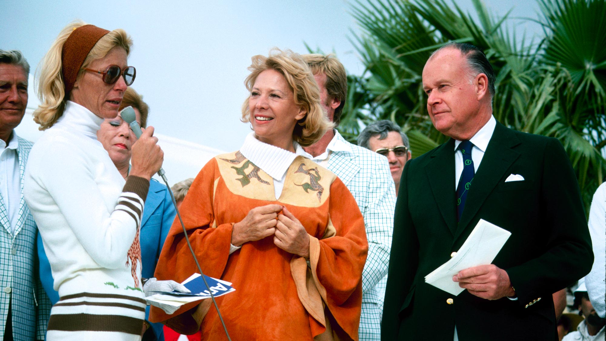 Dinah Shore, David Foster and Judy Rankin