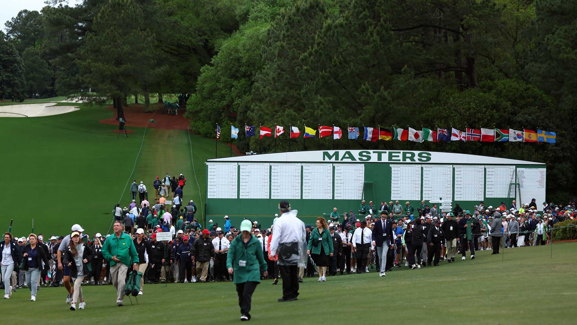 Patrons at Masters