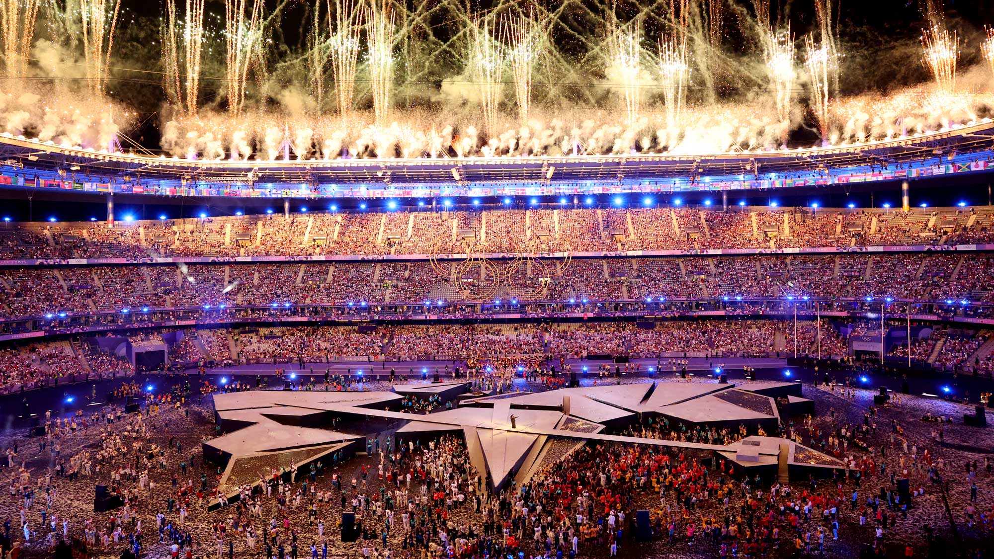 Closing Ceremony at the Paris Olympics