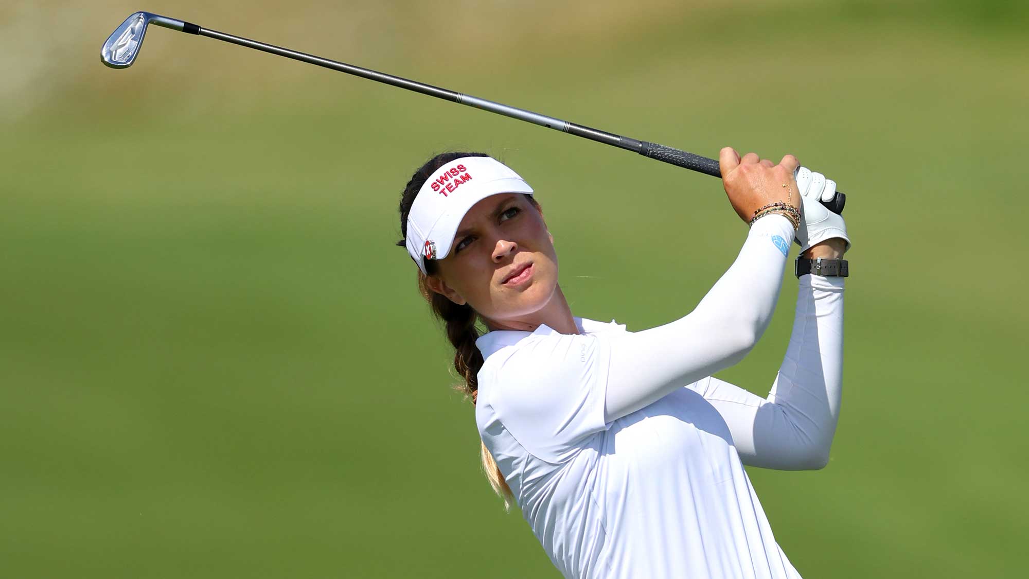 Switzerland’s Morgane Metraux Fires Olympic Record 28 on Front Nine at ...