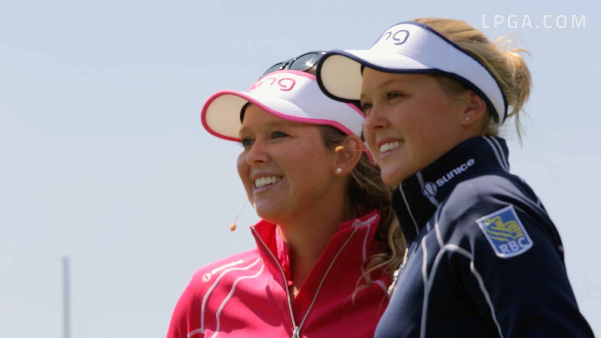 Brooke And Brittany Henderson Head Home To Canada Lpga Ladies