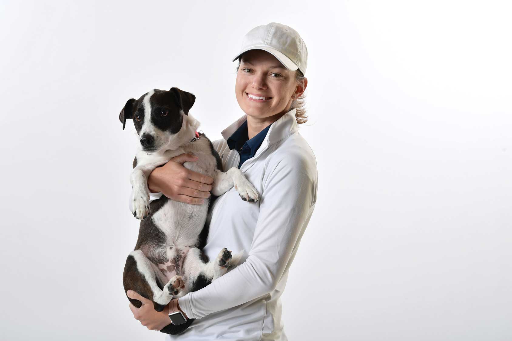 Cindy LaCrosse developed a passion for animal rescue by supporting local shelters at tournament sites on the LPGA Tour