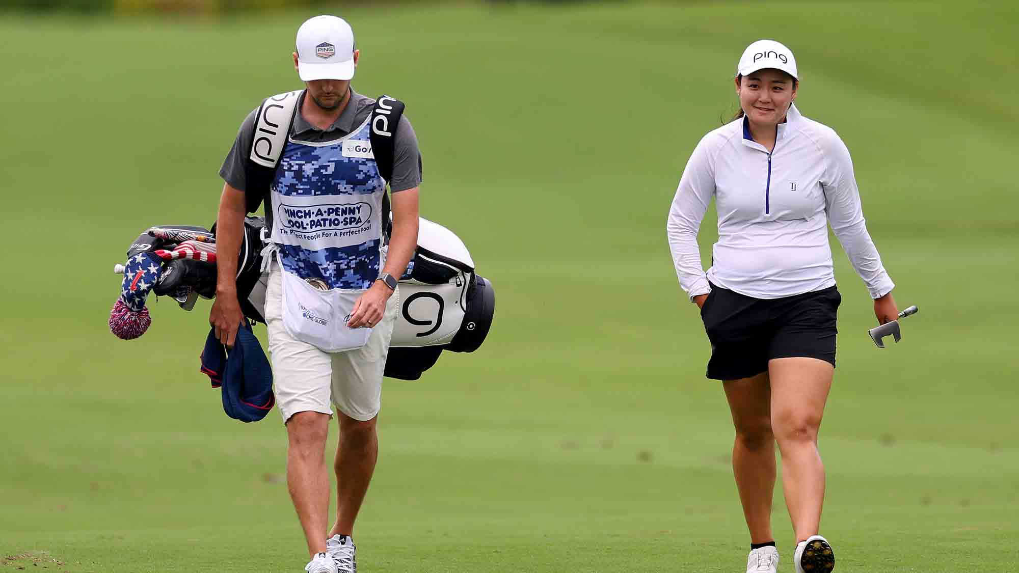 Allisen Corpuz during the final round of the Pelican Women's Championship