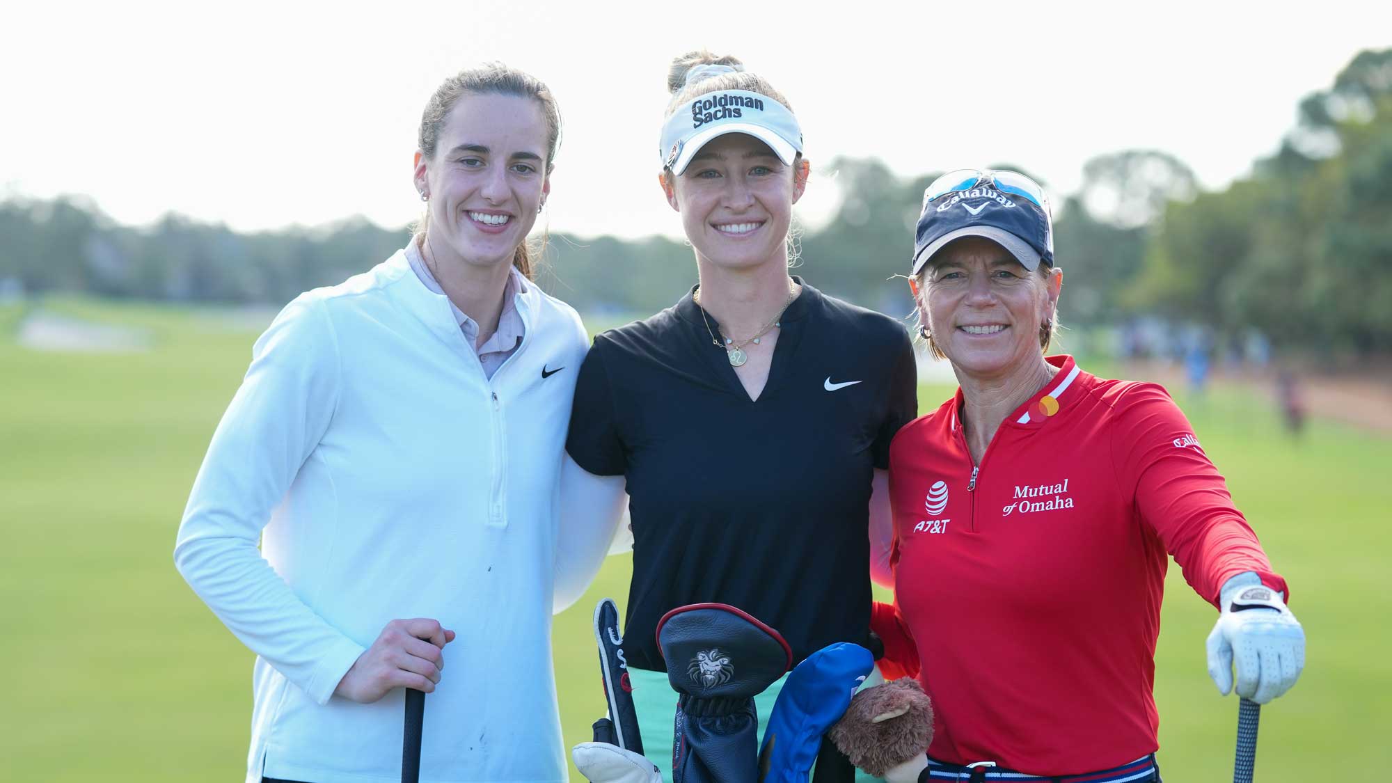 Caitlin Clark, Nelly Korda, Annika Sorenstam