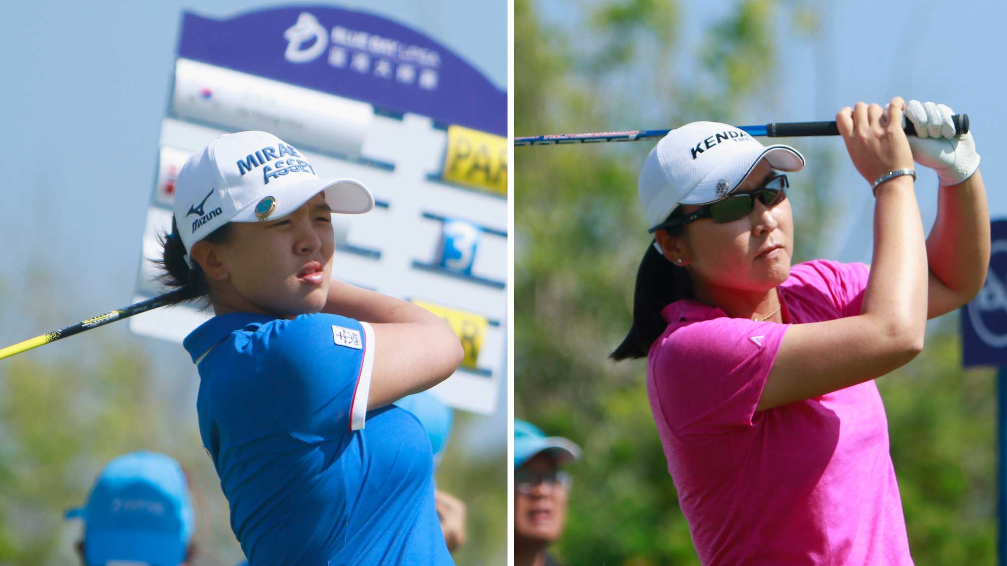 Two Share 54hole Lead at Blue Bay LPGA LPGA Ladies Professional
