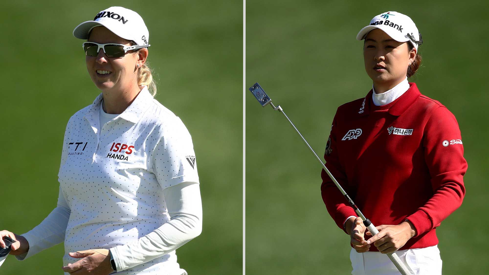 Ashleigh Buhai and Lydia Ko