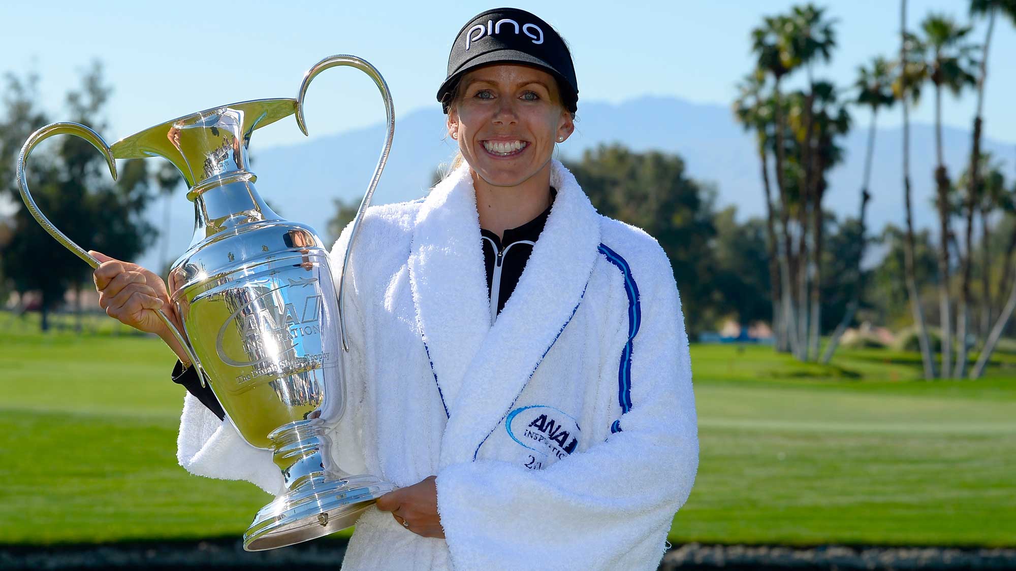 Lindberg with ANA inspiration Trophy