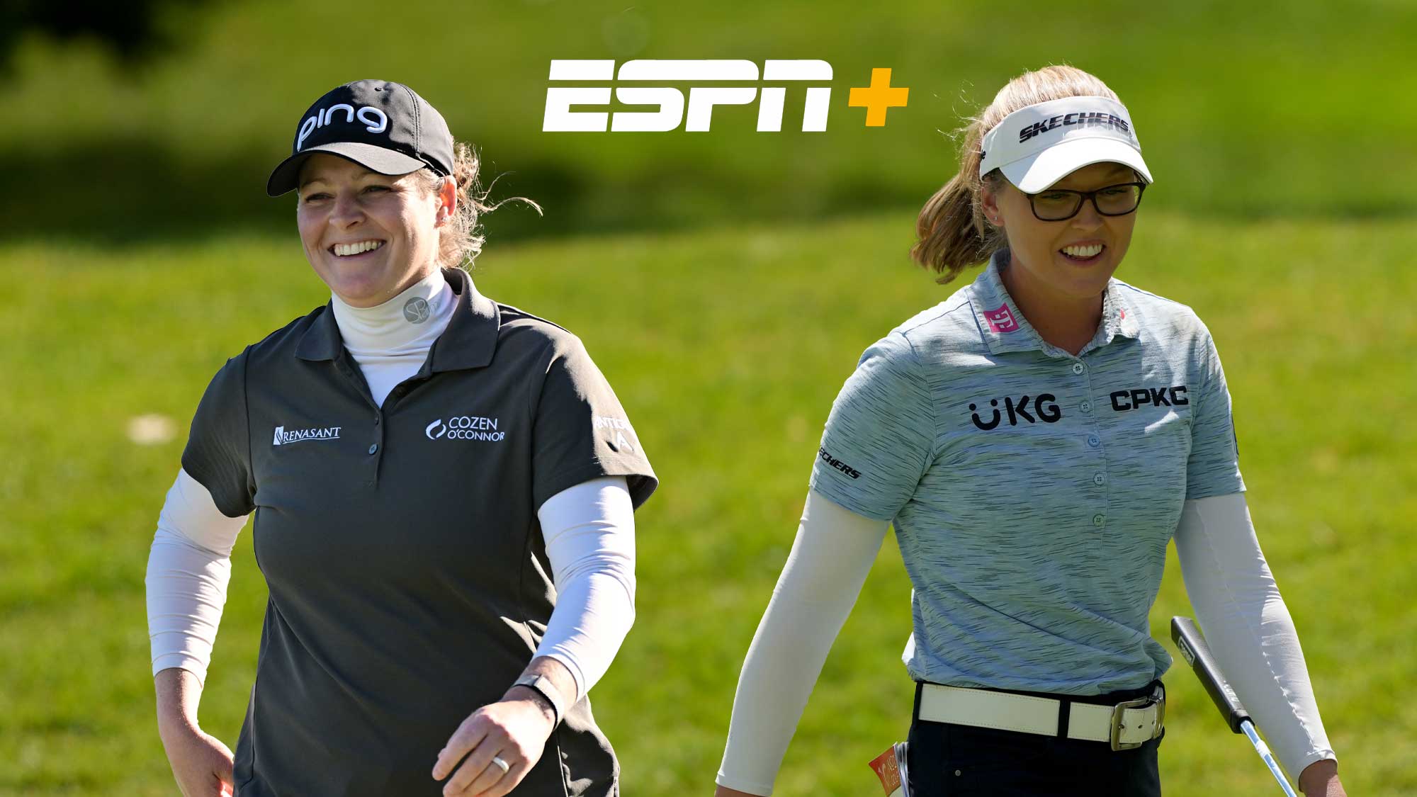 Ally Ewing and Brooke Henderson