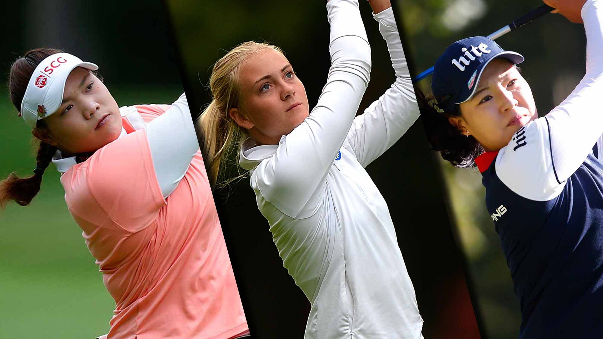 evian championship tee times