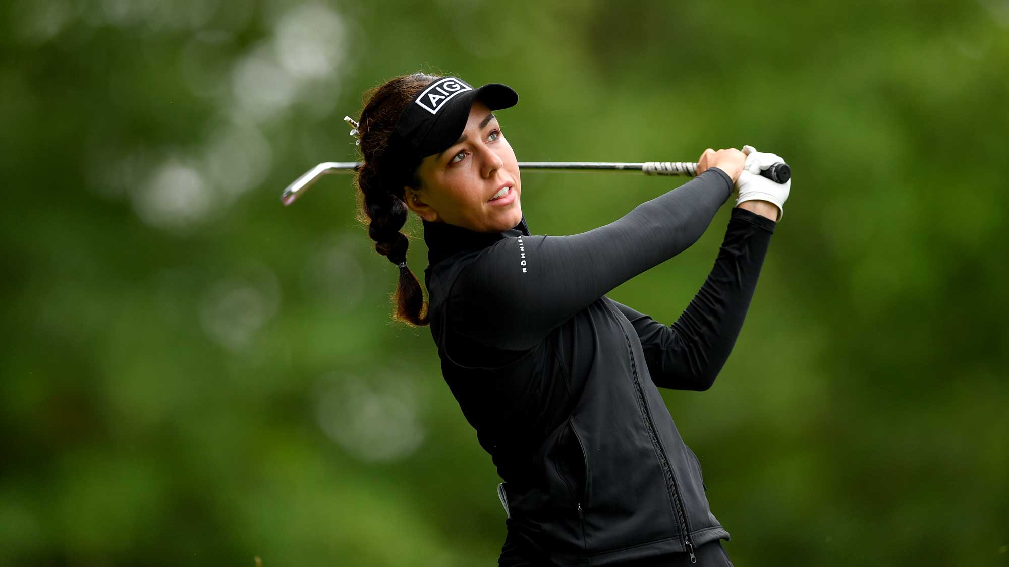 Georgia Hall Hanging Tough at Amundi Evian Championship Despite ...