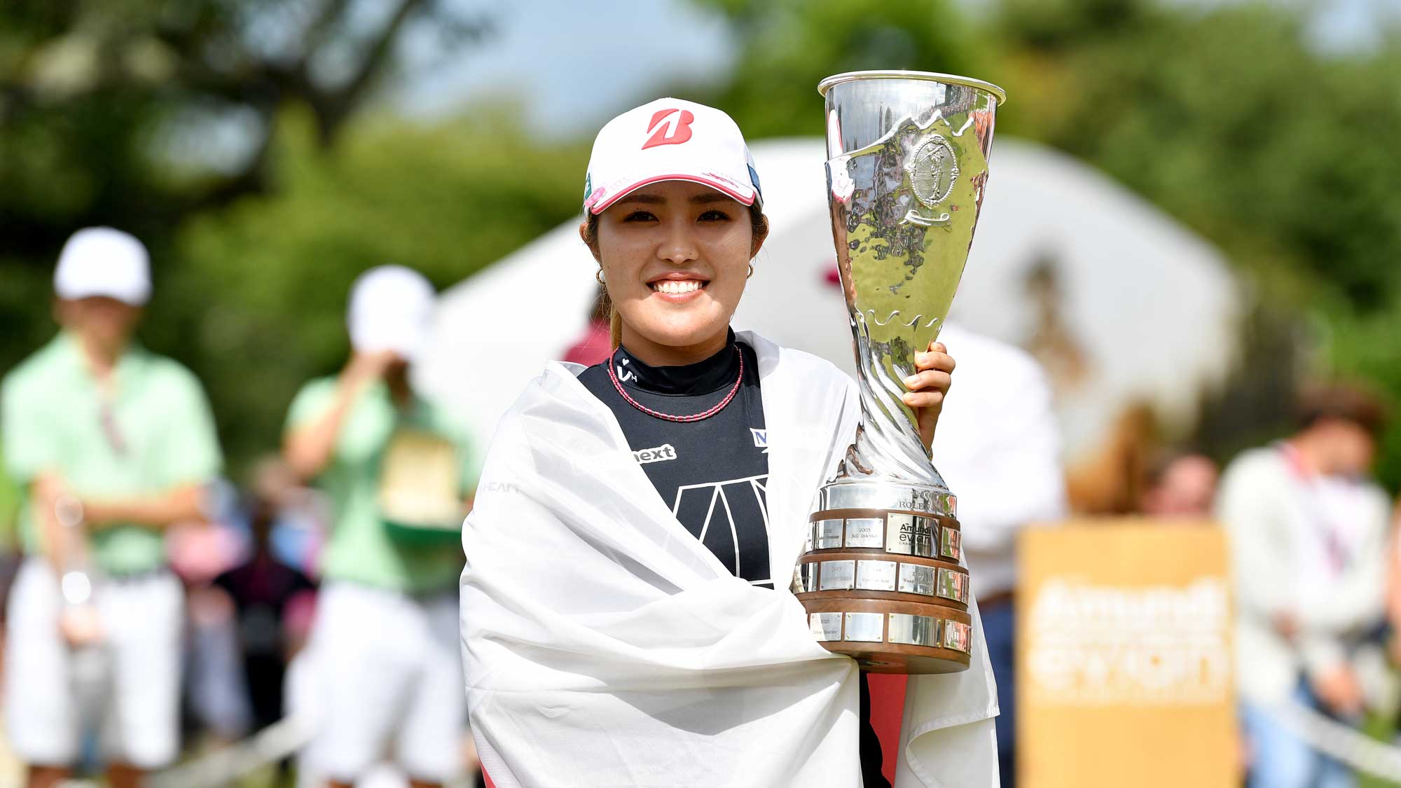 Ayaka Furue Takes Lead in Rolex ANNIKA Major Award Standings with Amundi Evian Championship Victory | LPGA | Ladies Professional Golf Association