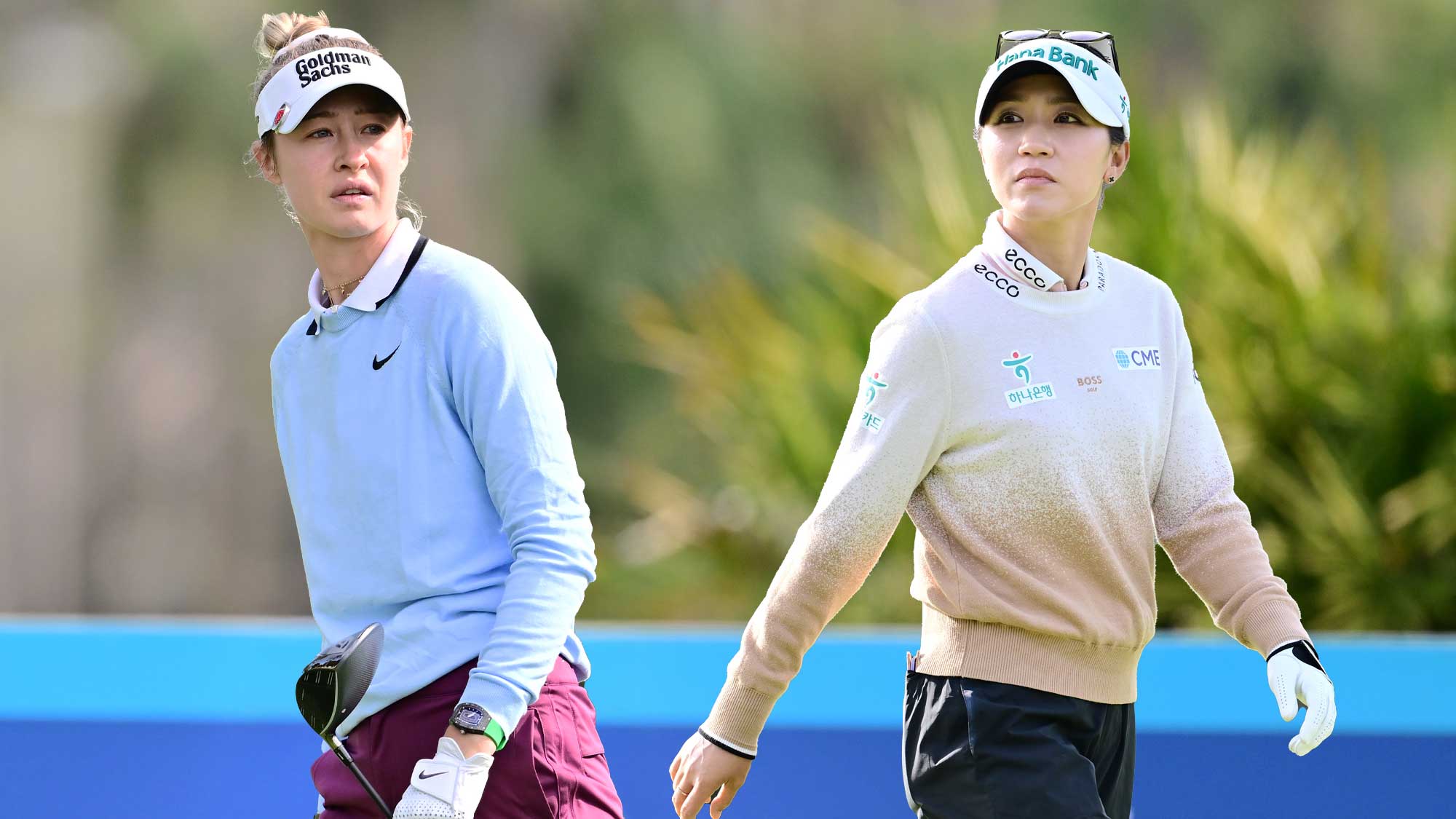 Nelly Korda and Lydia Ko