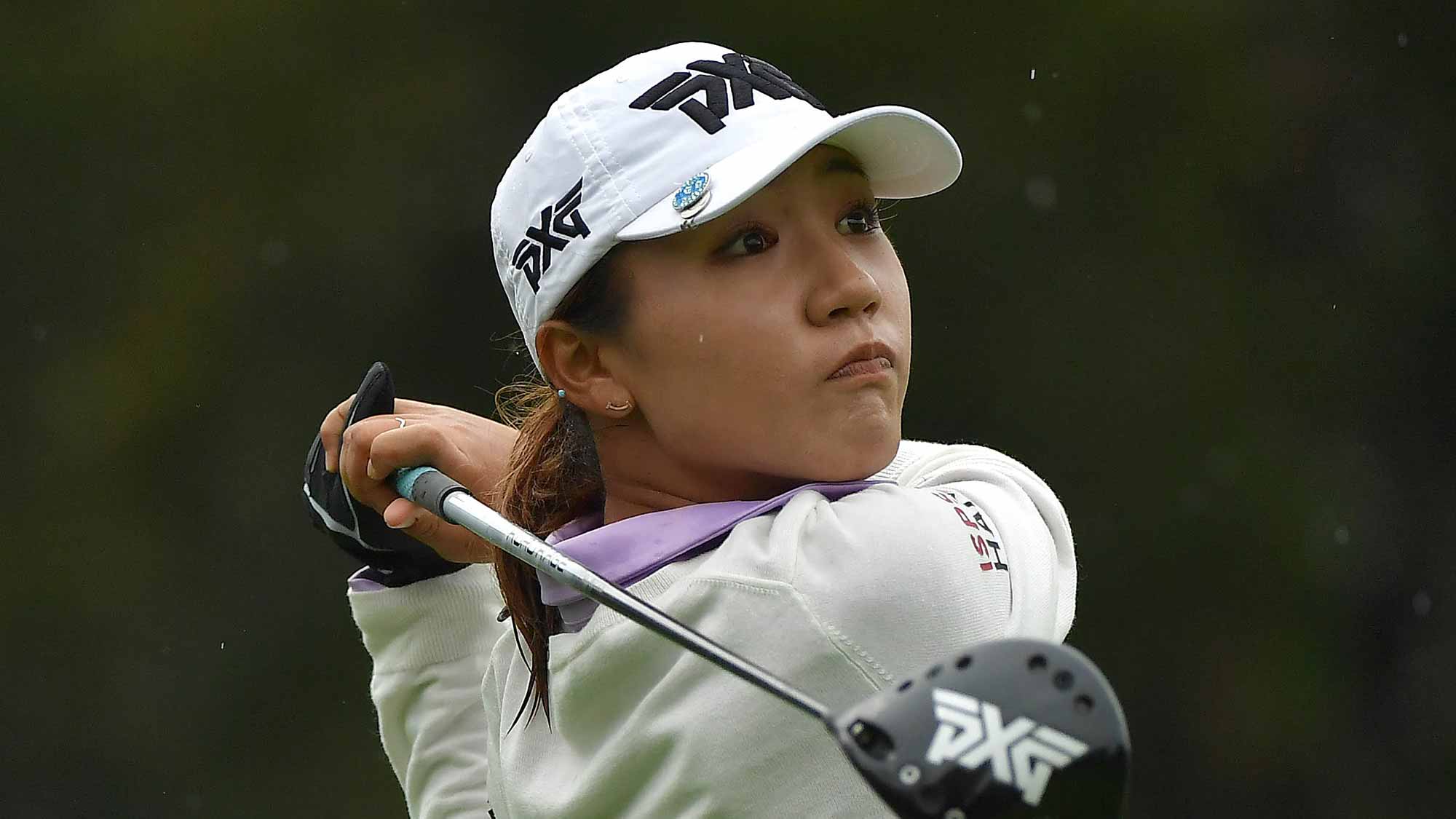 Lydia Ko of New Zealand tees off the 2nd hole during Round One of the LPGA KIA CLASSIC at the Park Hyatt Aviara golf course on March 22, 2018 in Carlsbad, California