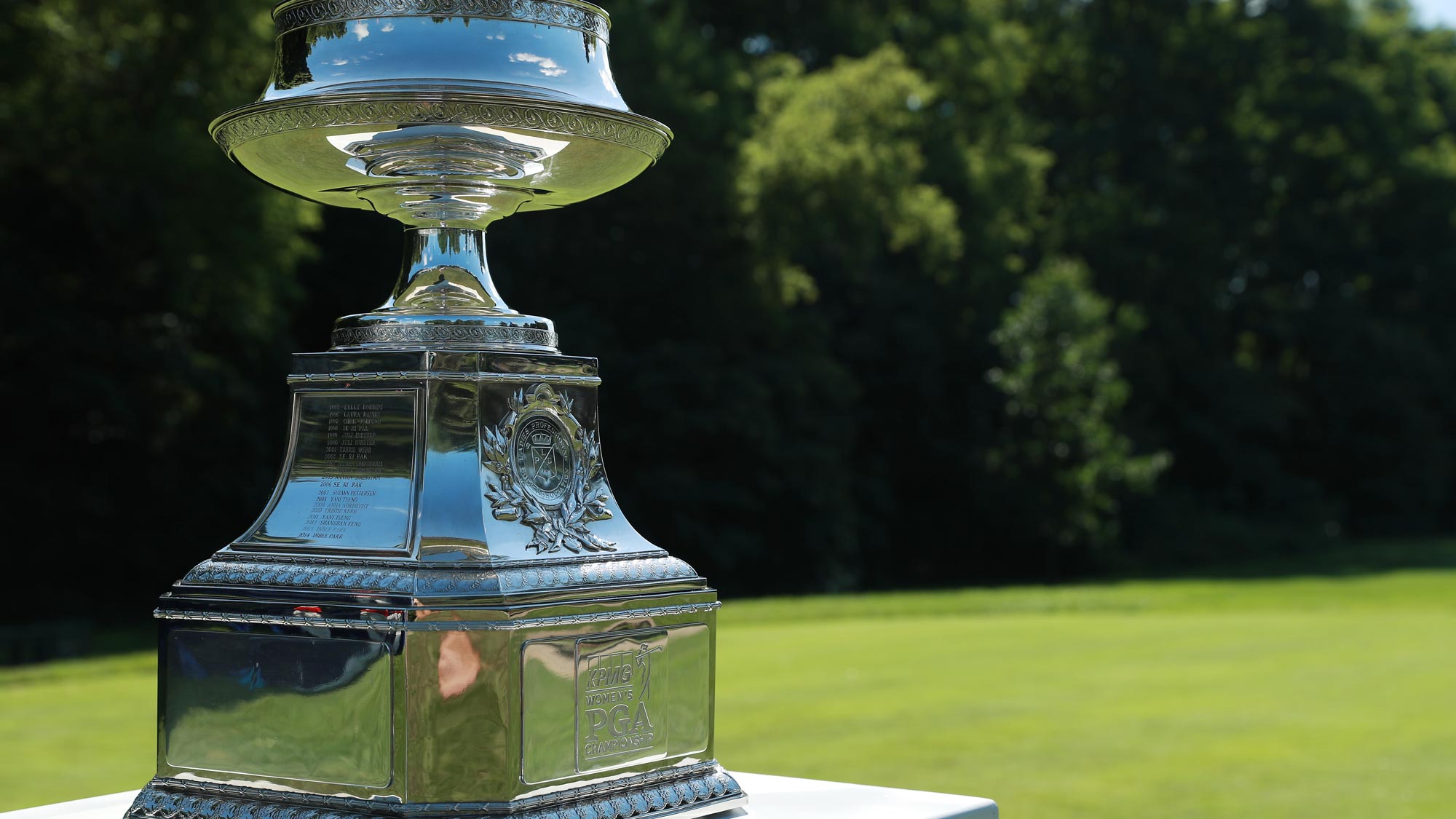 2018 KPMG Women's PGA Championship Trophy