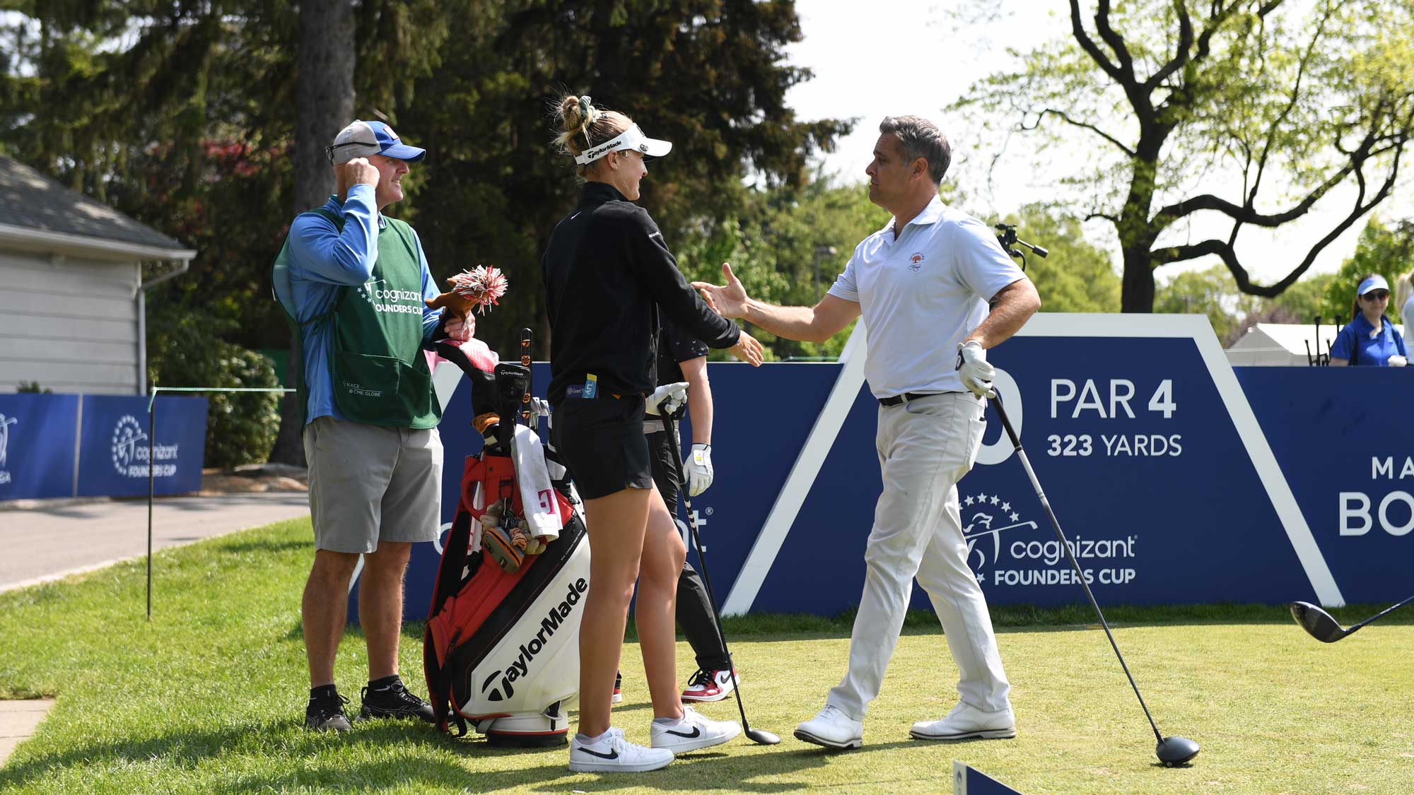 CLIFTON, NJ - MAY 13: A general view of Jin Young Ko of South Korea's golf  bag on the 1st tee during the third round of the LPGA Cognizant Founders  Cup at