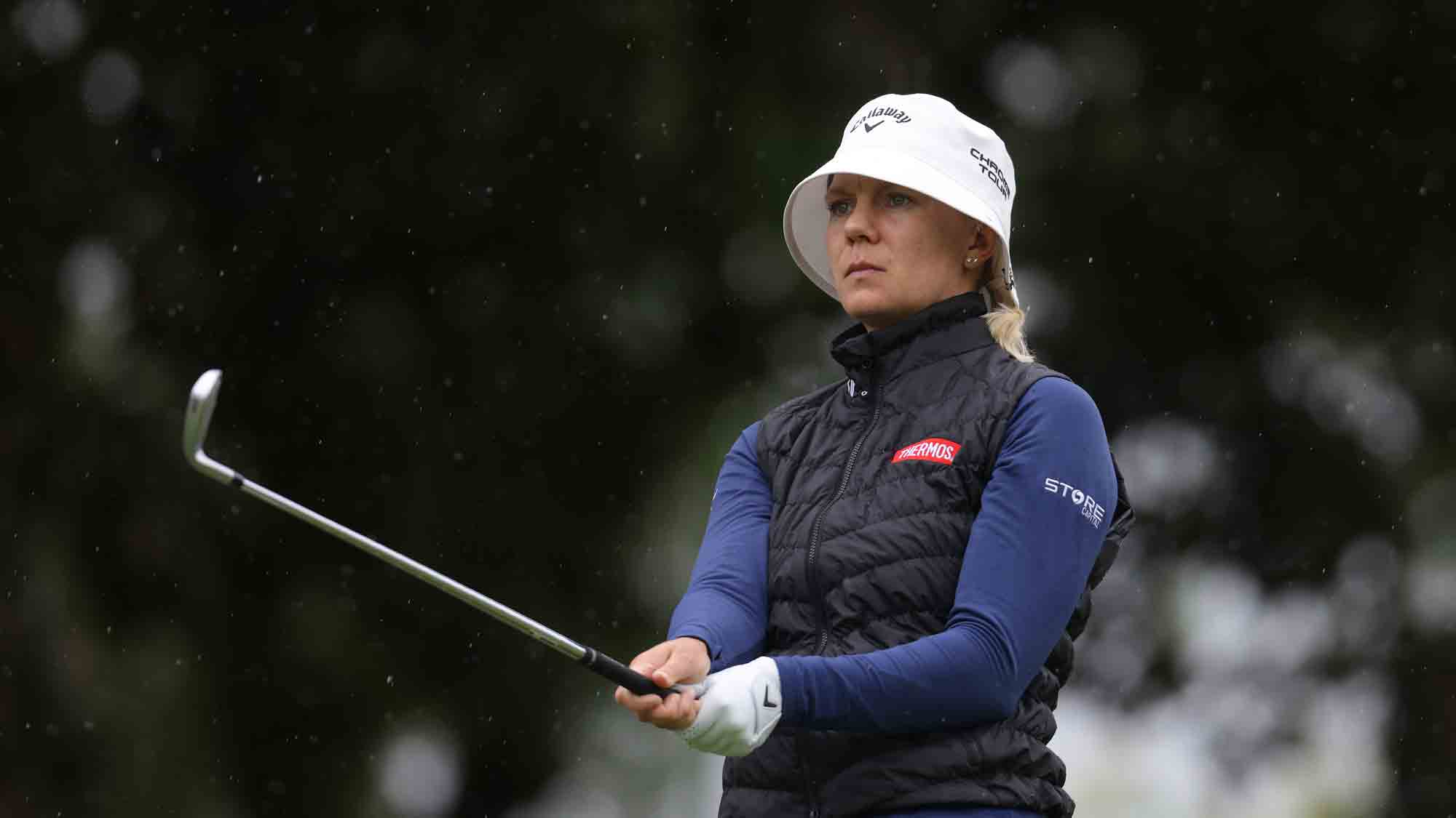 Sagstrom, Zhang Share Lead at Cognizant Founders Cup LPGA Ladies