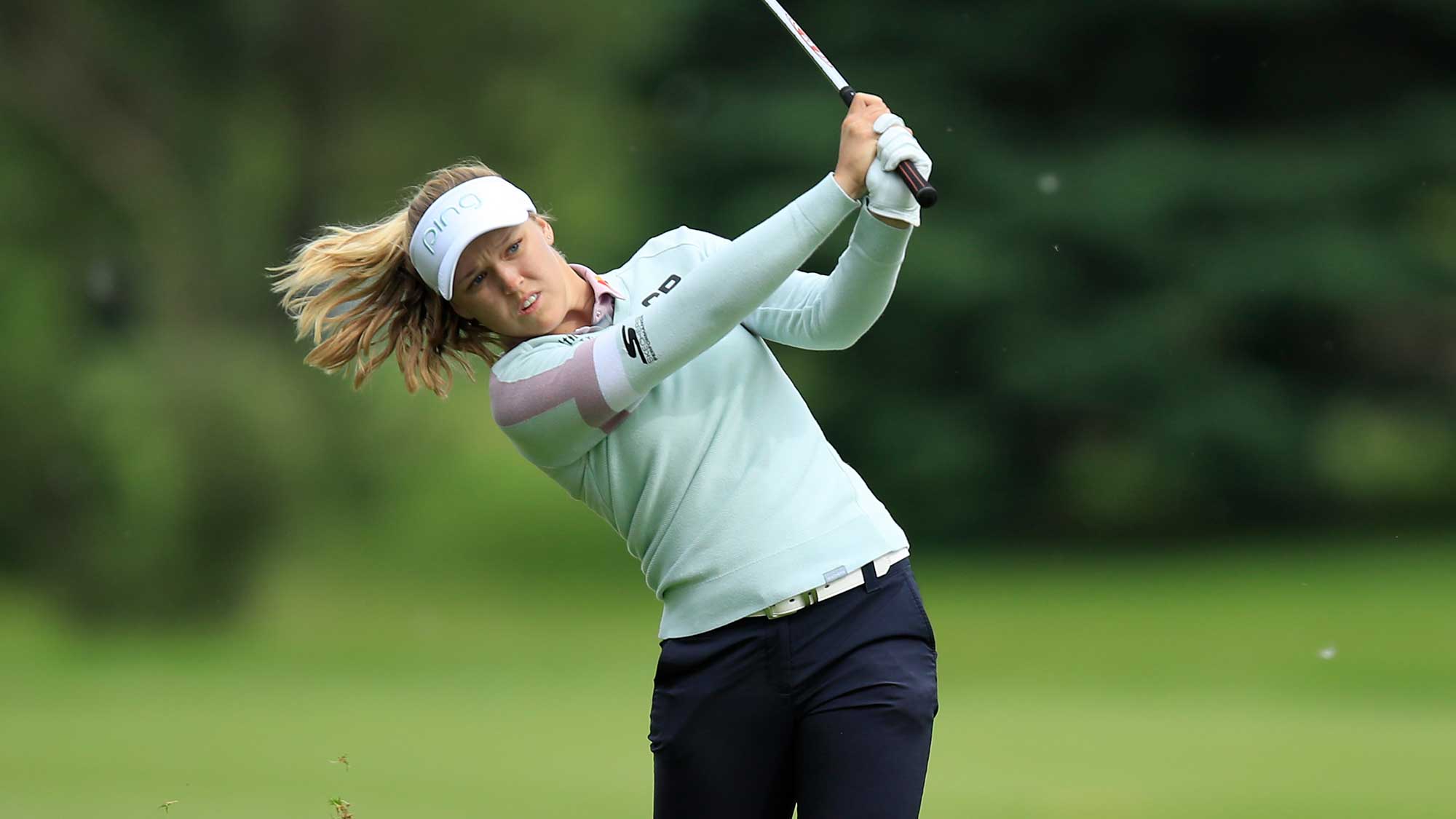 2019 Henderson leads after first round completed at Meijer LPGA Classic ...