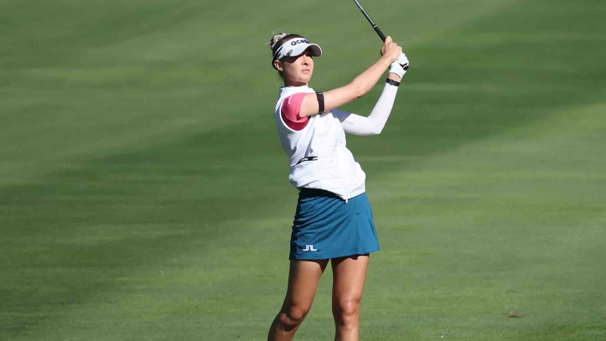 No Slowing Down For Nelly Korda on Day Two at Blythefield Country Club ...