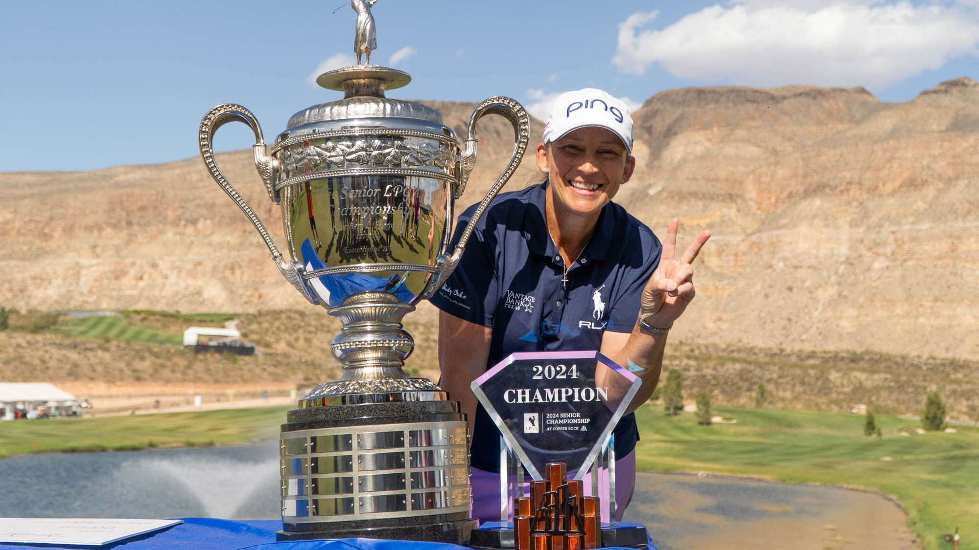 Angela Stanford wins the 2024 LPGA Senior Championship