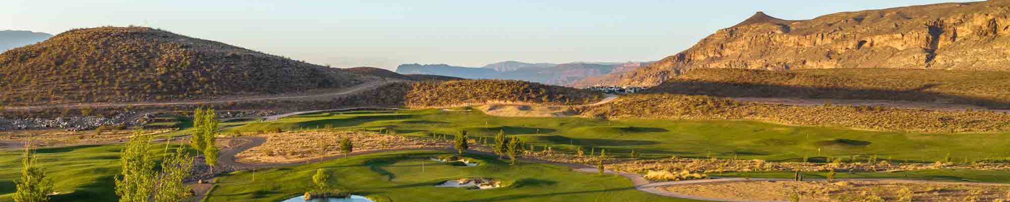 6th Hole at Copper Rock Country Club in Hurricane, UT.