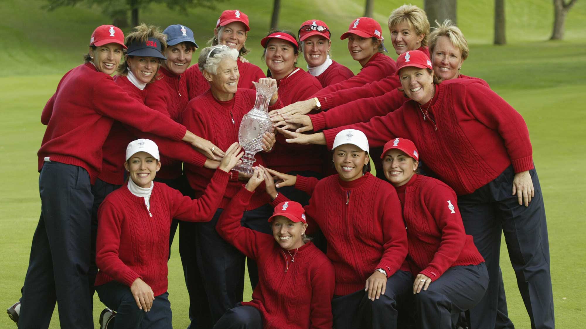 U.S. Team with Solheim Cup