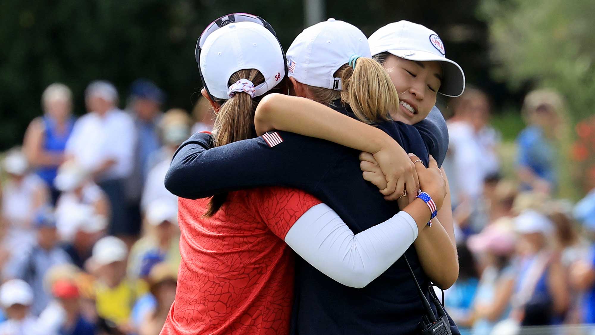 2023 Solheim Cup Friday Foursomes Results Fourball Matches LPGA