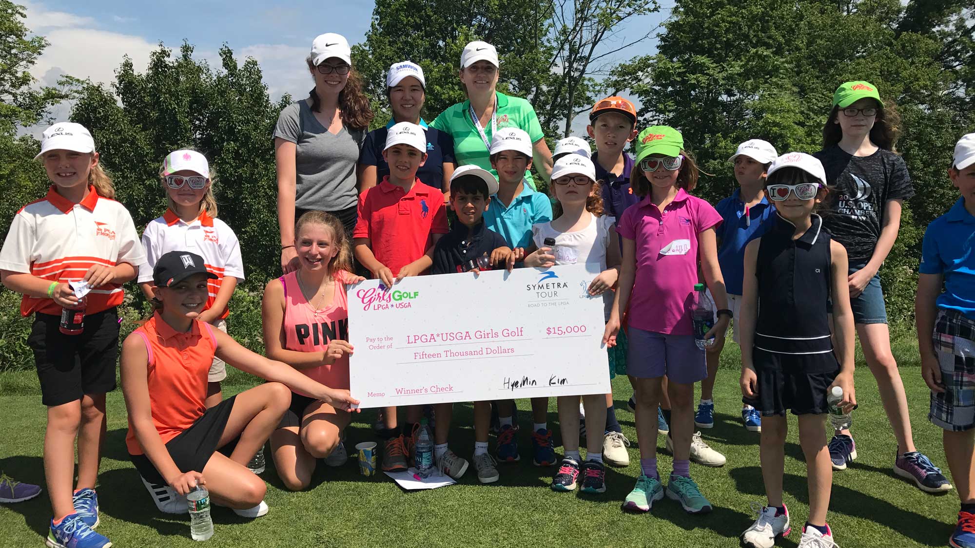 Hyemin Kim Donates $15,000 Winner's Check 