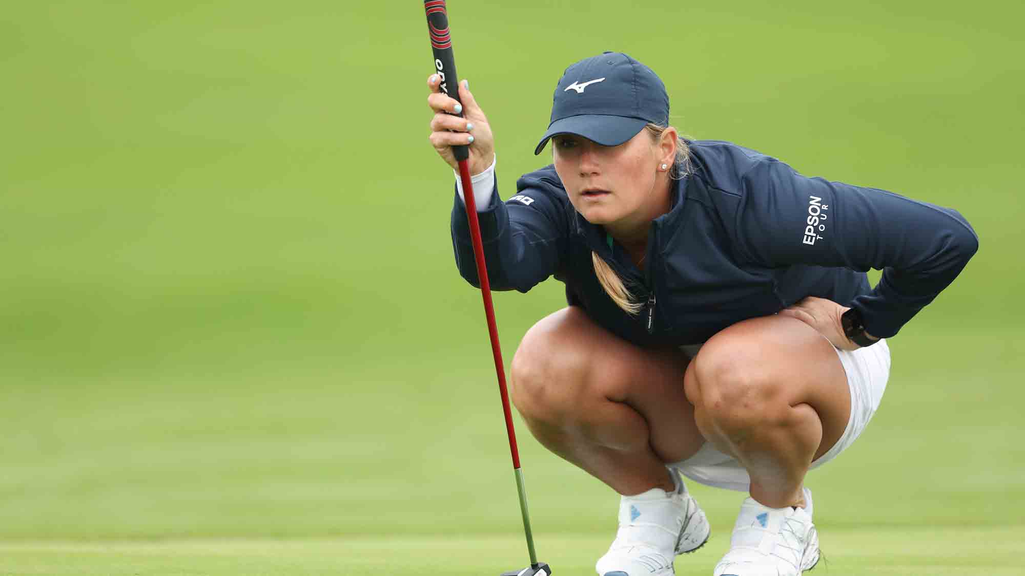 Bailey Tardy Taking It All In Sits at 7 Under at Pebble Beach