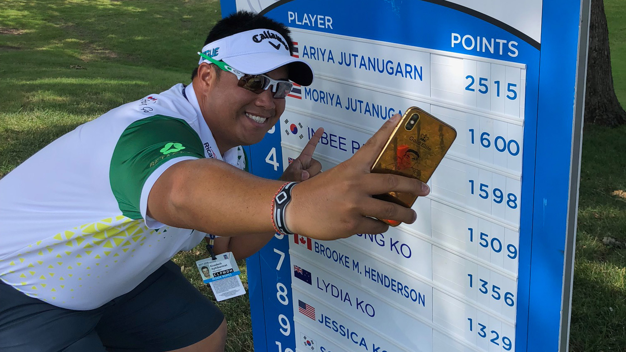 PGA TOUR star Kiradech Aphibarnrat took in Round One of the Walmart NW Arkansas Championship