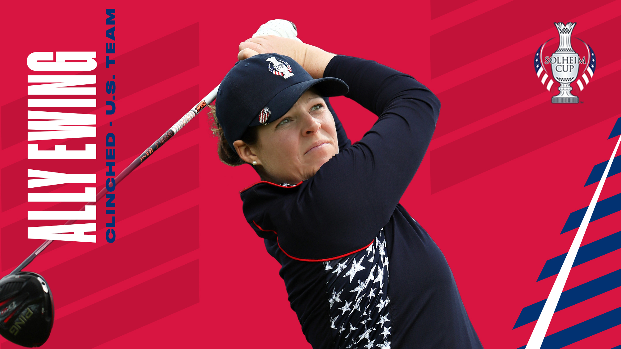 Ally Ewing Third Player to Clinch Spot on U.S. Solheim Cup Team