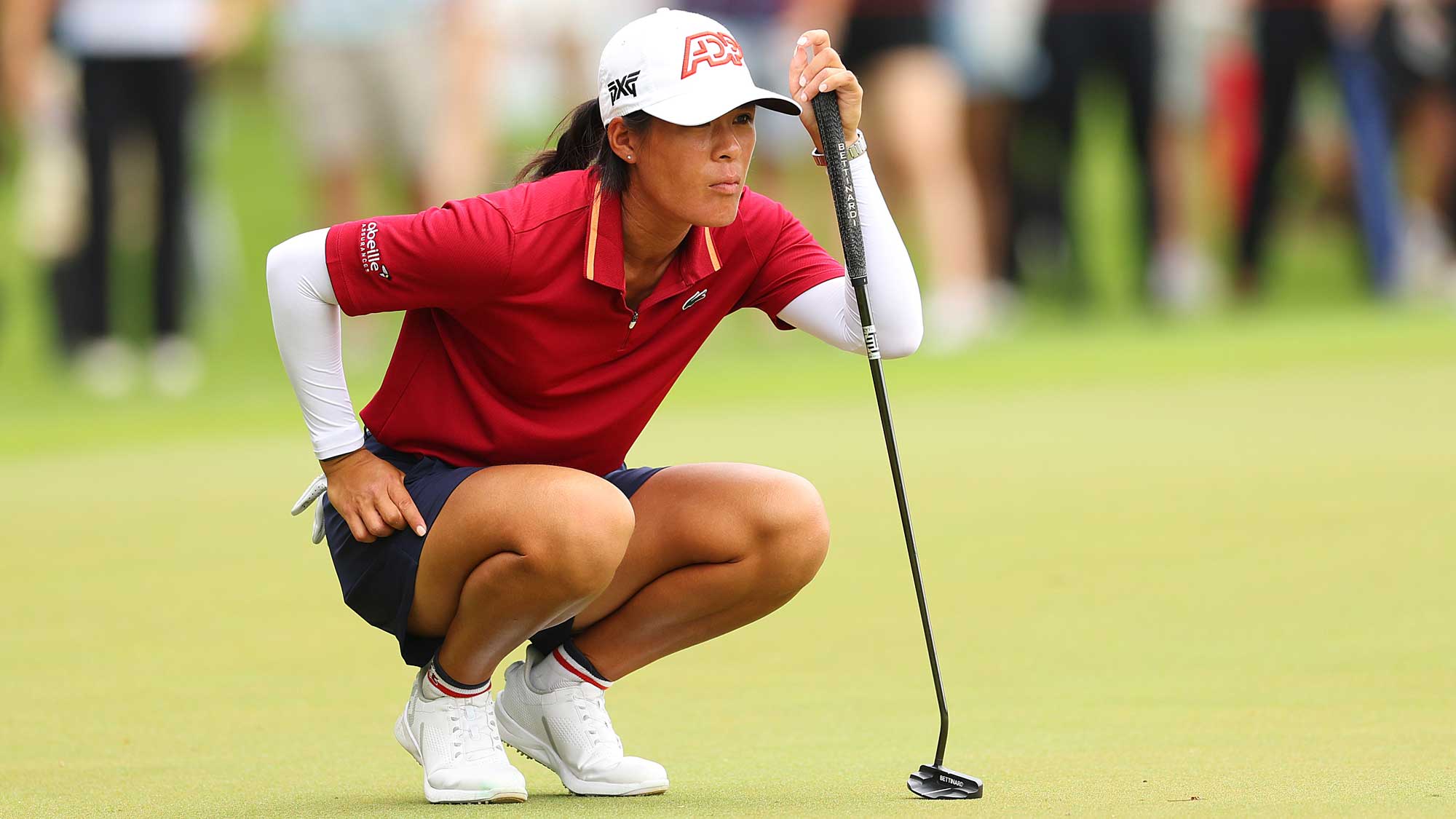LPGA's Celine Boutier rolls into Match Play round of 16